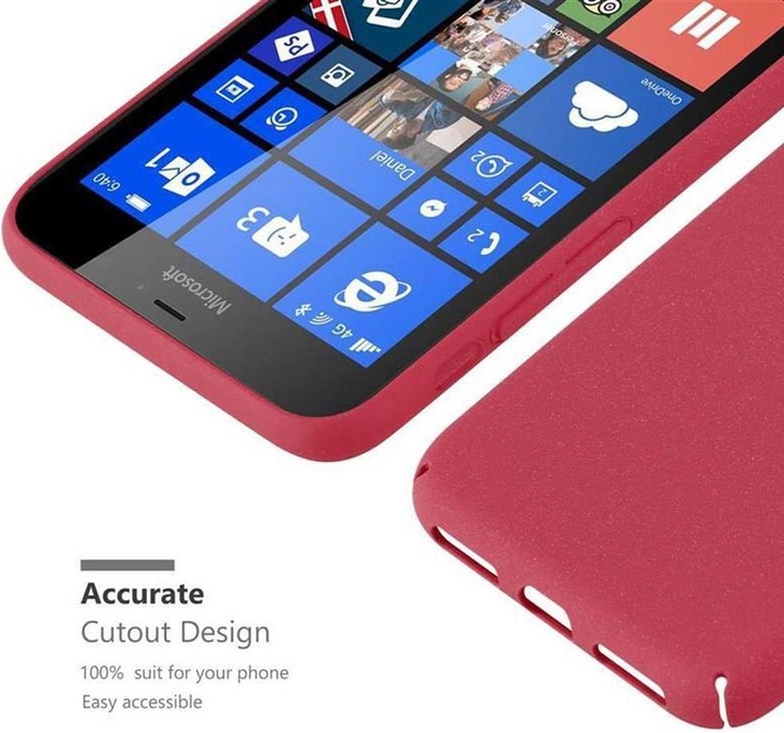 Image du produit Cadorabo Couverture rigide Frosty Cover (Microsoft Lumia 640 XL)