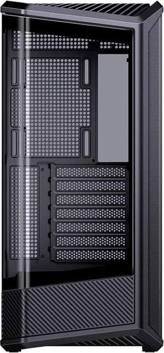 Produktbild Jonsbo D400 PC-Gehäuse, Midi Tower, ATX, Tempered Glass - schwarz (ATX, mATX, Mini-ITX)