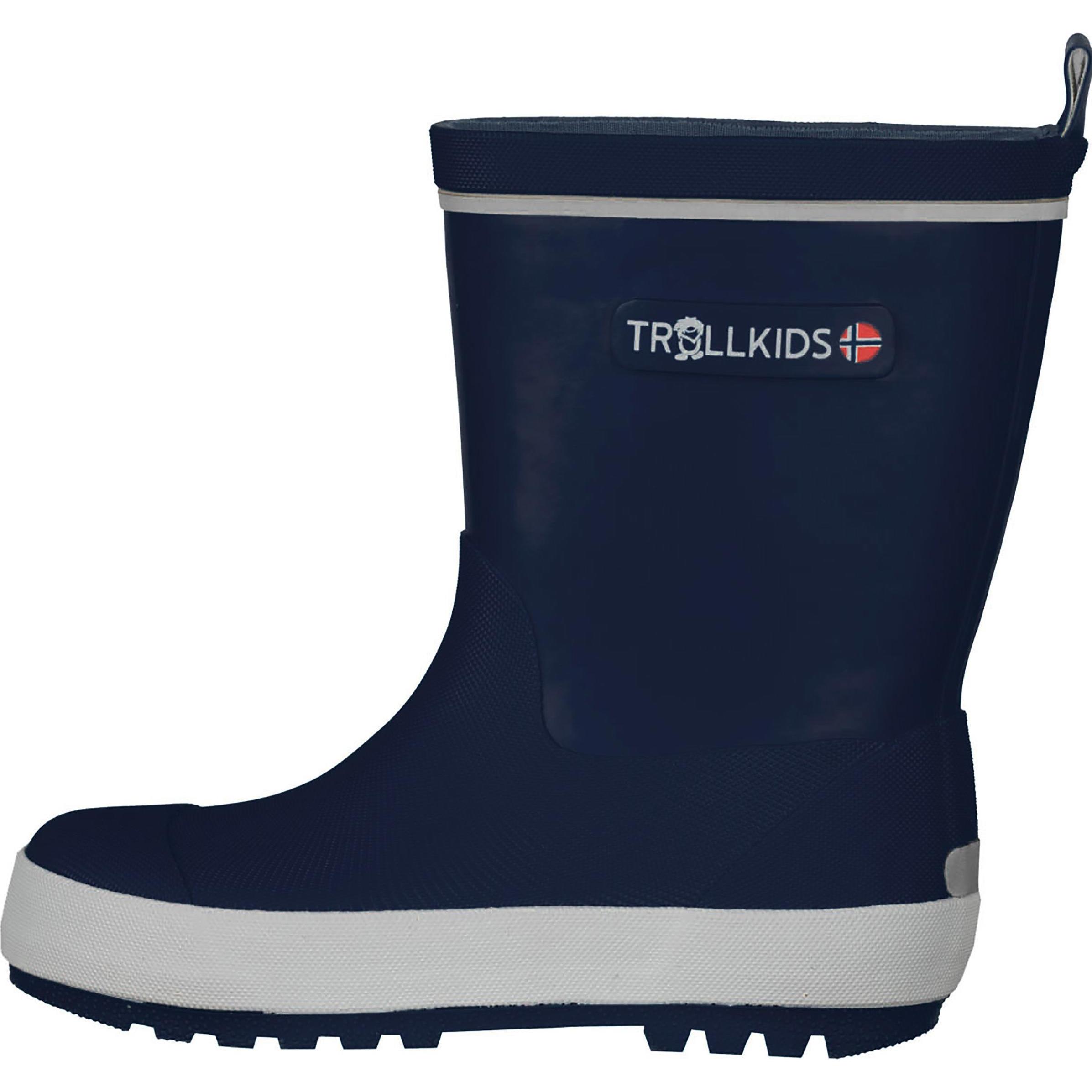 Trollkids, Jungen, Gummistiefel, Lysefjord Rubber Schuhe, Blau, (27)