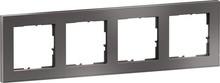 Produktbild Legrand Seano+ 4-fach Rahmen mit Echtmaterialoberfläche