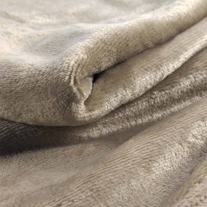 Image du produit Douceur D'intérieur couverture, taupe, 180 x 220 cm, flanelle unie, fl (180 x 220 cm)
