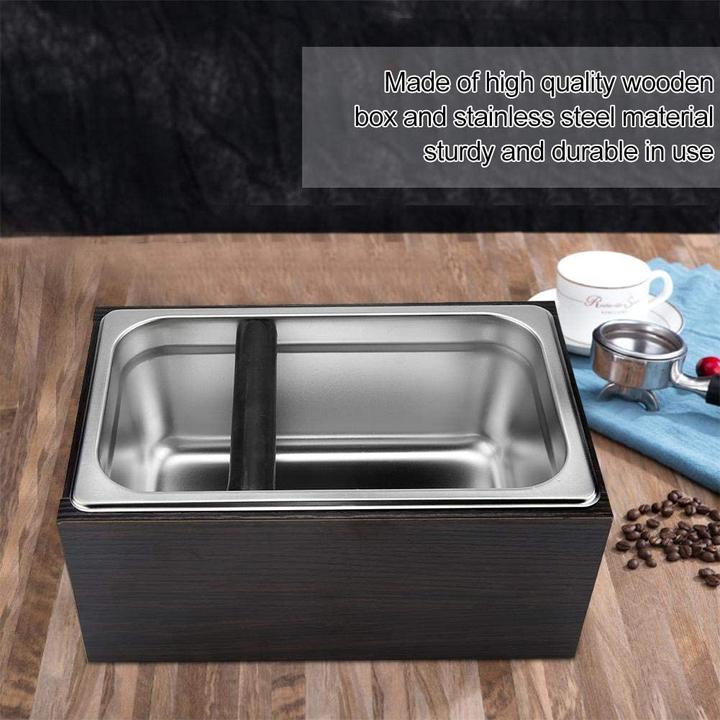 Actual product image Acouto Coffee grounds tapping container