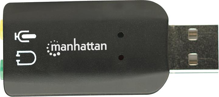 Produktbild Manhattan Hi-Speed USB 3D Sound Adapter (USB 2.0)