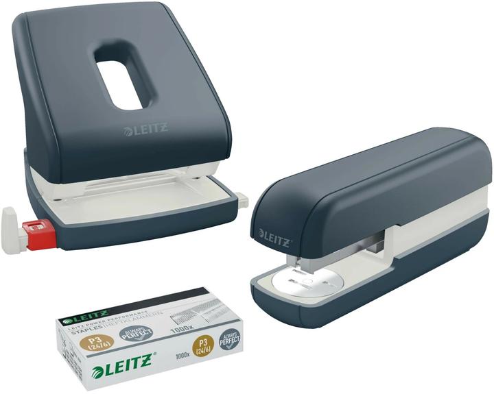 Produktbild Leitz Heftgerät Cosy 30 Seiten, Grau (30 Blätter)