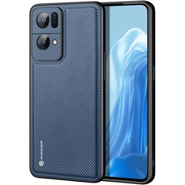 Dux Ducis Fino Series Hardcase Hülle (Oppo Reno 7 Pro 5G), Smartphone Hülle, Blau
