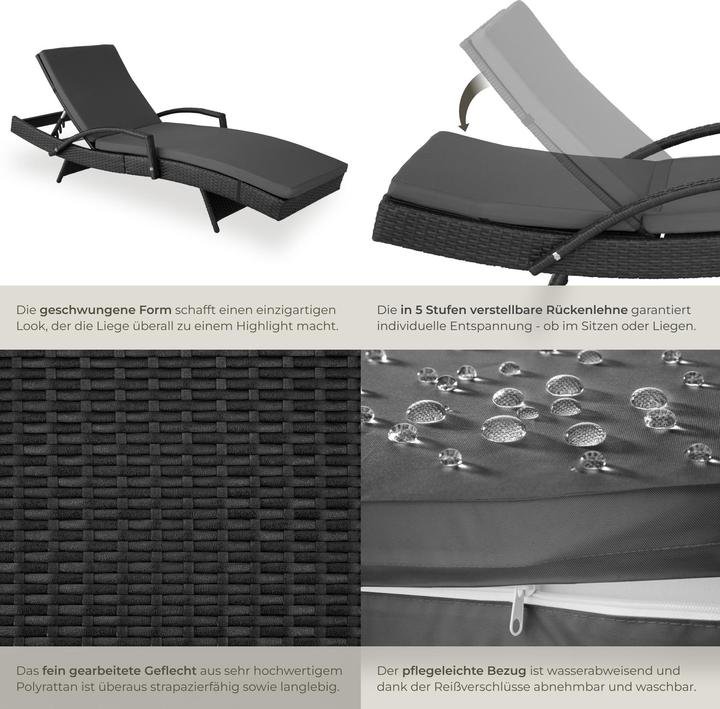 Actual product image tectake Océane (190 cm)