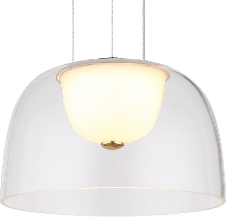 Produktbild Globo Hängelampe Metall messingfarben, 1xLED, 15474H1