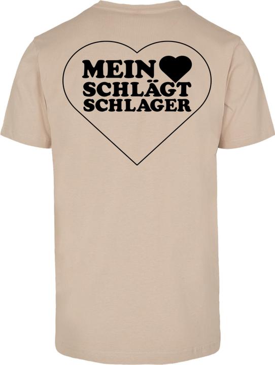 Produktbild Merchcode MHSS Herz Schwarz 2 T-Shirt - 172479 (S)