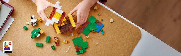 Produktbild LEGO Das Bienenhäuschen (21241, LEGO Minecraft)