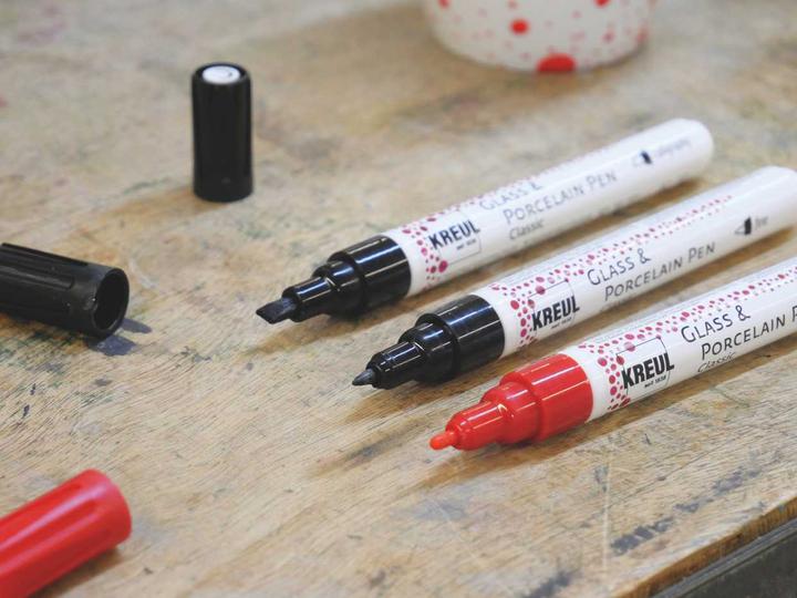 Actual product image Kreul Glass & Porcelain Pen Classic fine