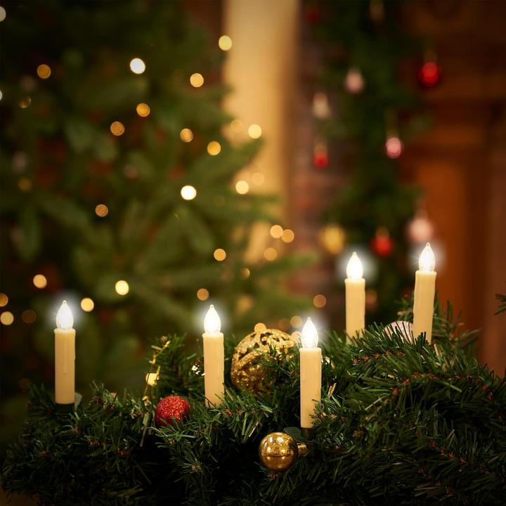 Image du produit Monzana Bougies d'arbre de Noël (30 x)