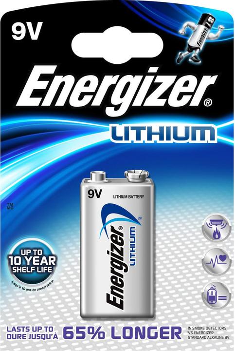 Produktbild Energizer L522 (1 Stk., 9V Block, 750 mAh)