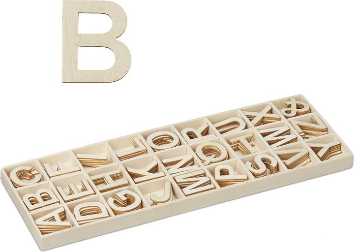 Image du produit Relaxdays Lettres bois