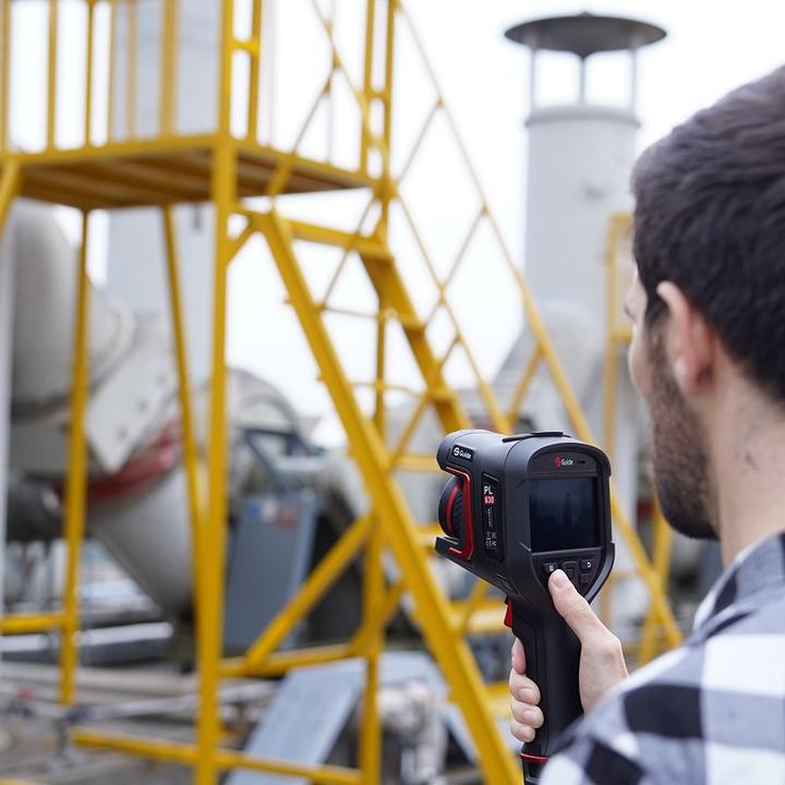 Actual product image Guide Sensmart H3+ thermal imaging camera