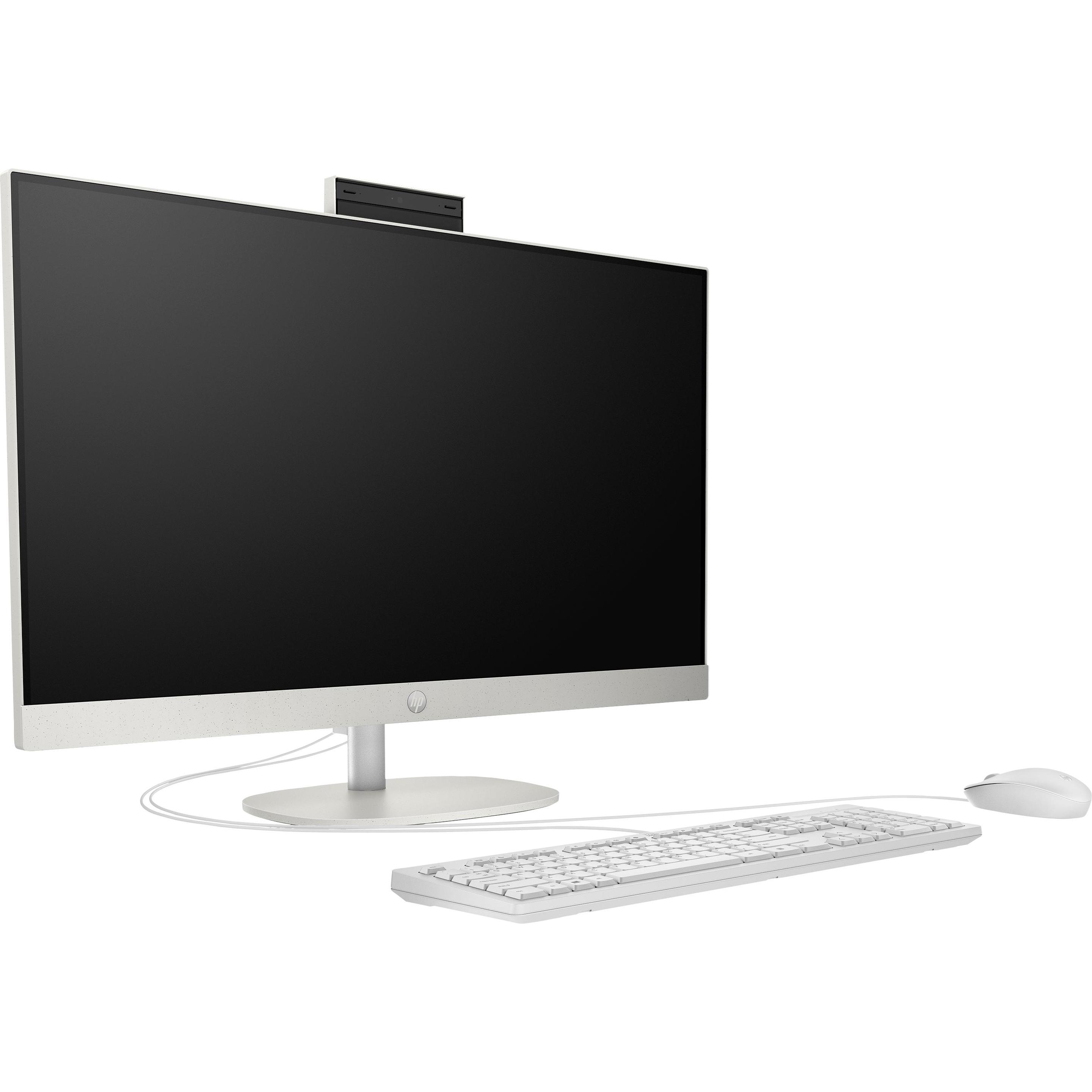 HP 27 inch All-in-One 27-cr0067ny PC (Intel Core i7-1355U, 16 GB, 512 GB, Intel Iris Graphics), PC, 