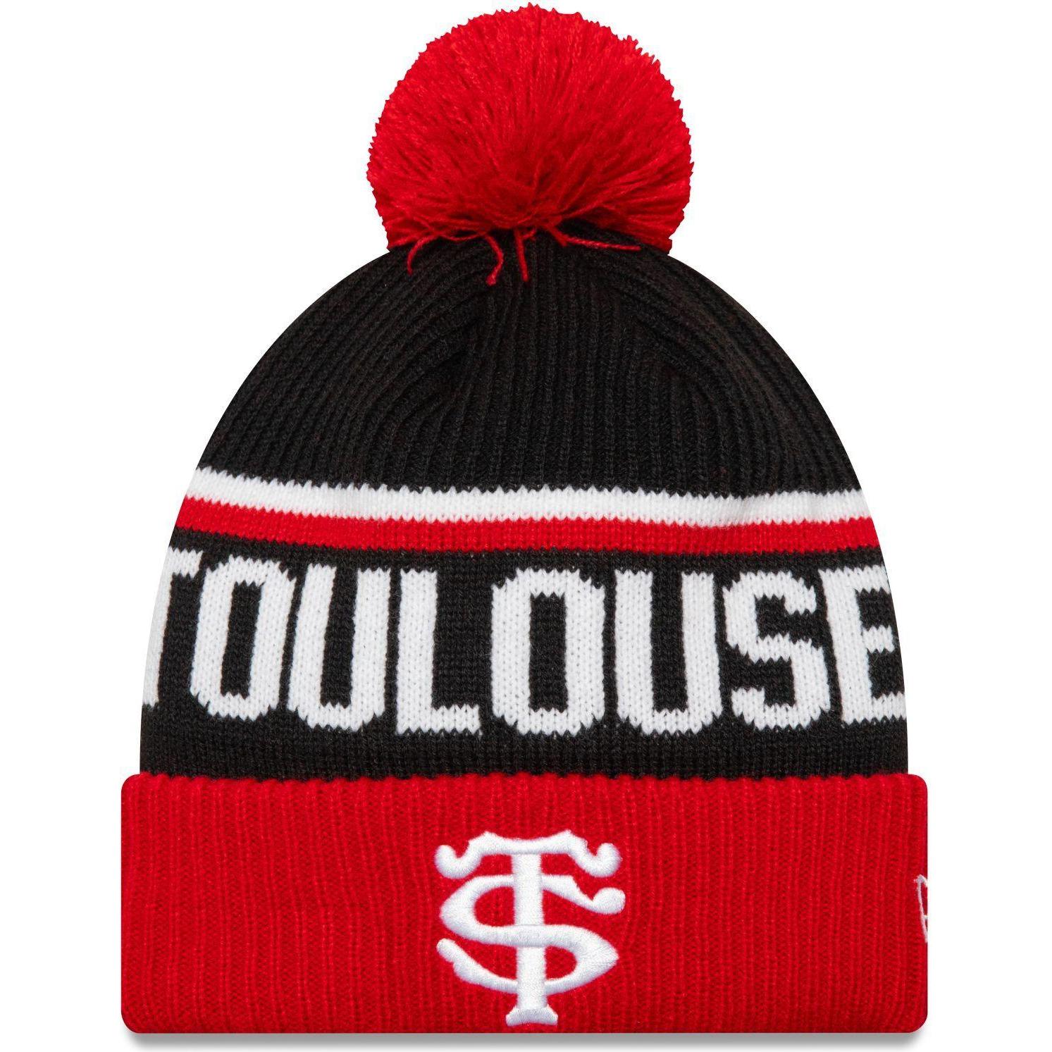New Era, Herren, Mütze, Wintermütze Sport Cuff Beanie - Stade Toulousain, Schwarz