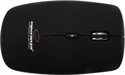 Actual product image Esperanza EM127 Mouse RF Wireless Optical 1600 DPI Black (Wireless)