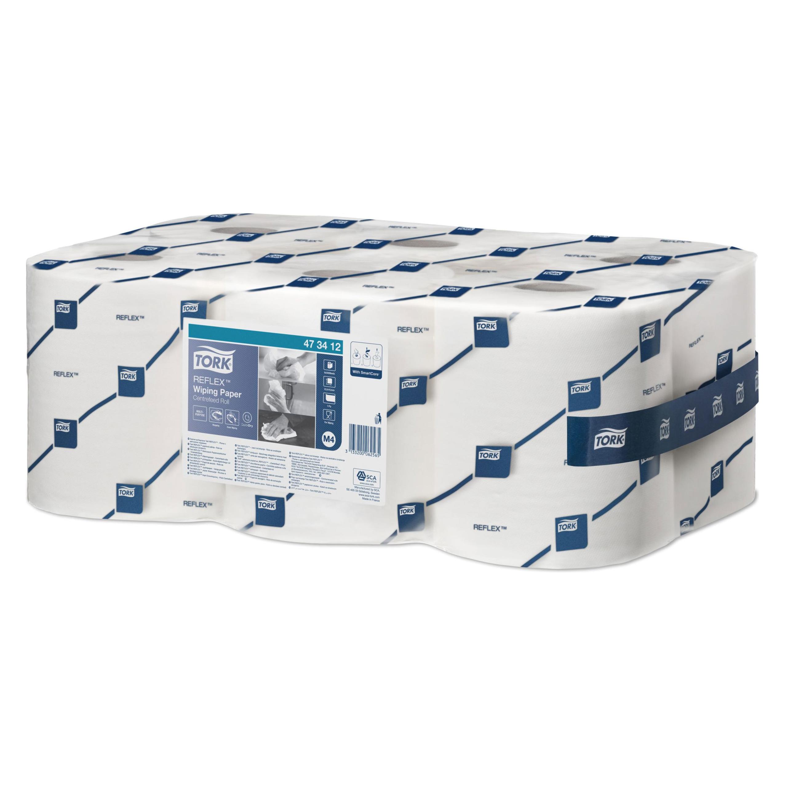 Tork Tragbarer Reflex Mehrzweck Papierwischtücher (6x) (473412)