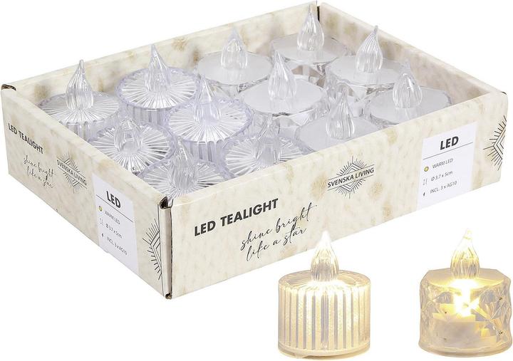 Produktbild Mini Teelicht trans 3,7x5 sort