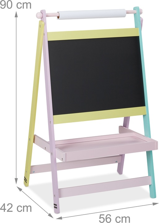 Actual product image Relaxdays Children's Easel