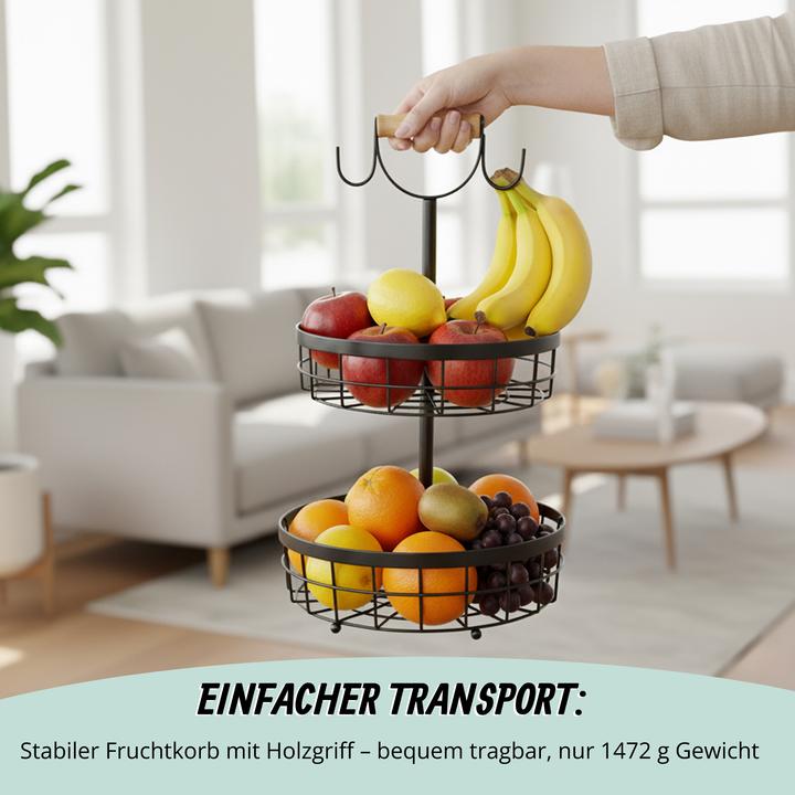 Produktbild Relaxdays Obstkorb-Etagere