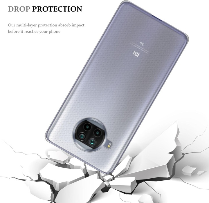 Actual product image Cadorabo Bumper TPU Ultra Slim AIR (Mi 10T Lite)