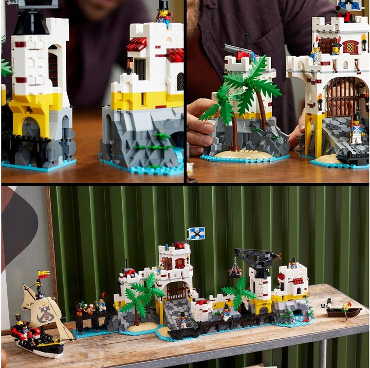 Actual product image LEGO Eldorado Fortress 10320 (10320, LEGO Icons, LEGO Rare Sets)