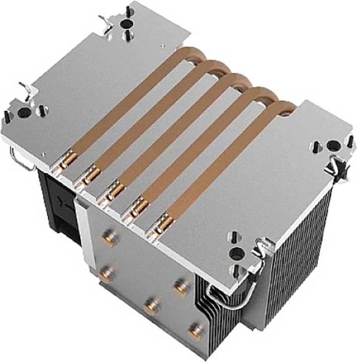 Productafbeelding Dynatron N11 Intel CPU Koeler 4189-4/-5 P4/P5/P+ 2U Koeler Aluminium Vin Heat Pipe Actief met P... (82 mm)