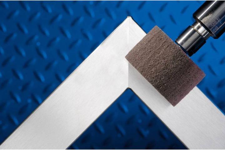 Actual product image Pferd POLINOX fleece grinding pin PNL Ø 80 x 50 mm (280)