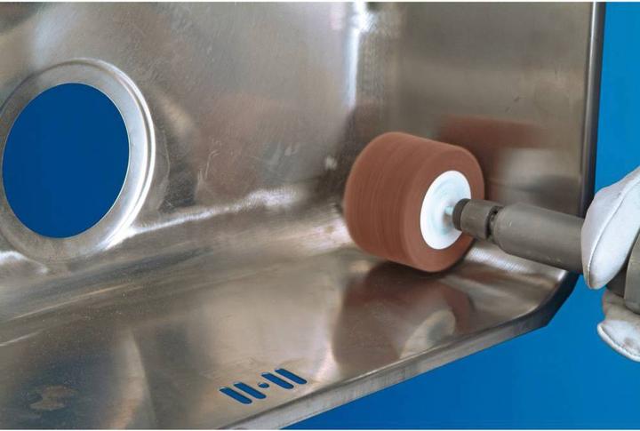 Actual product image Pferd POLINOX fleece grinding pin PNL Ø 80 x 50 mm (280)