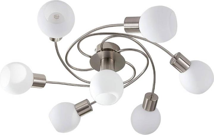 White, Satin nickel