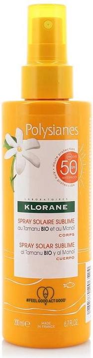 Immagine prodotto Klorane Monoï e Tamanu (Spray solare, SPF 50, 200 ml)