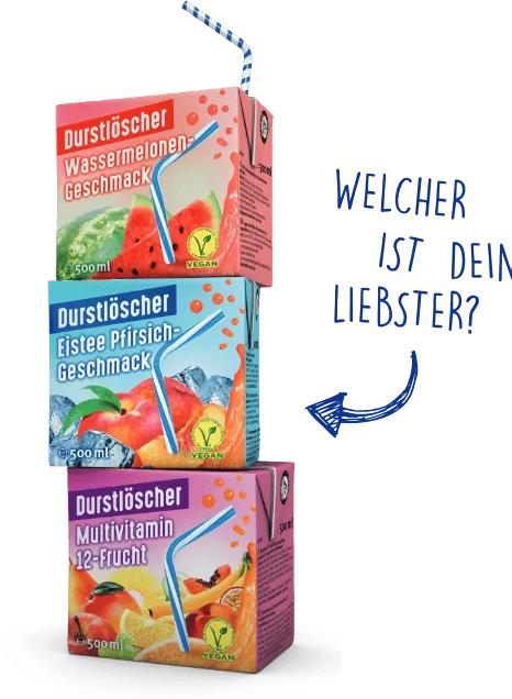 Produktbild Durstlöscher Durstl”scher Erfrischungsgetr„nk Eistee Zitronen-Geschmack (1 x 50 cl)