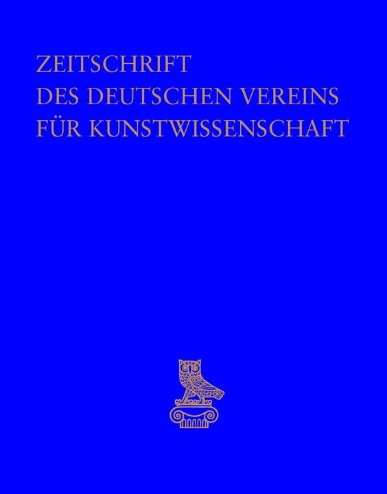 Journal of the German Association for the Study of Art (German, 2019)