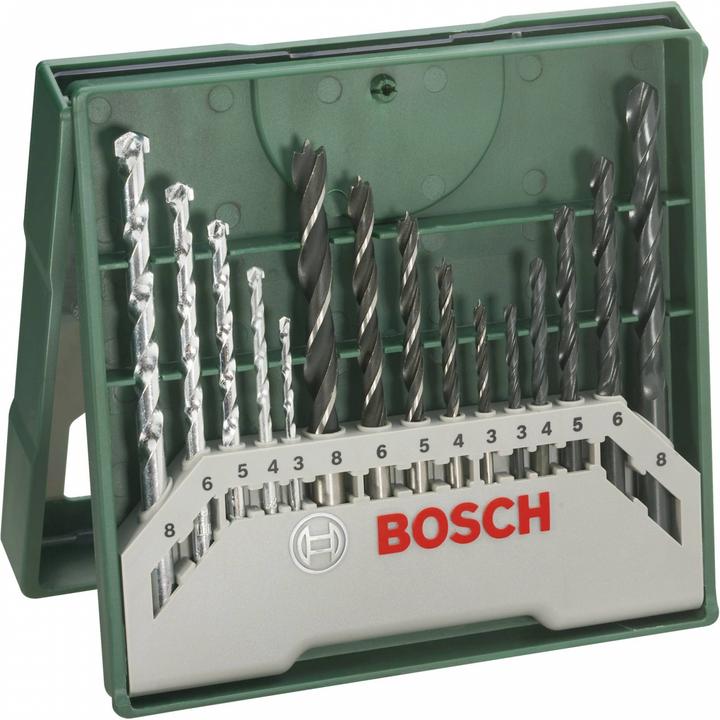 Actual product image Bosch Zubehör Mini-X-Line Mixed Set (3-8 mm (wood drill bit))