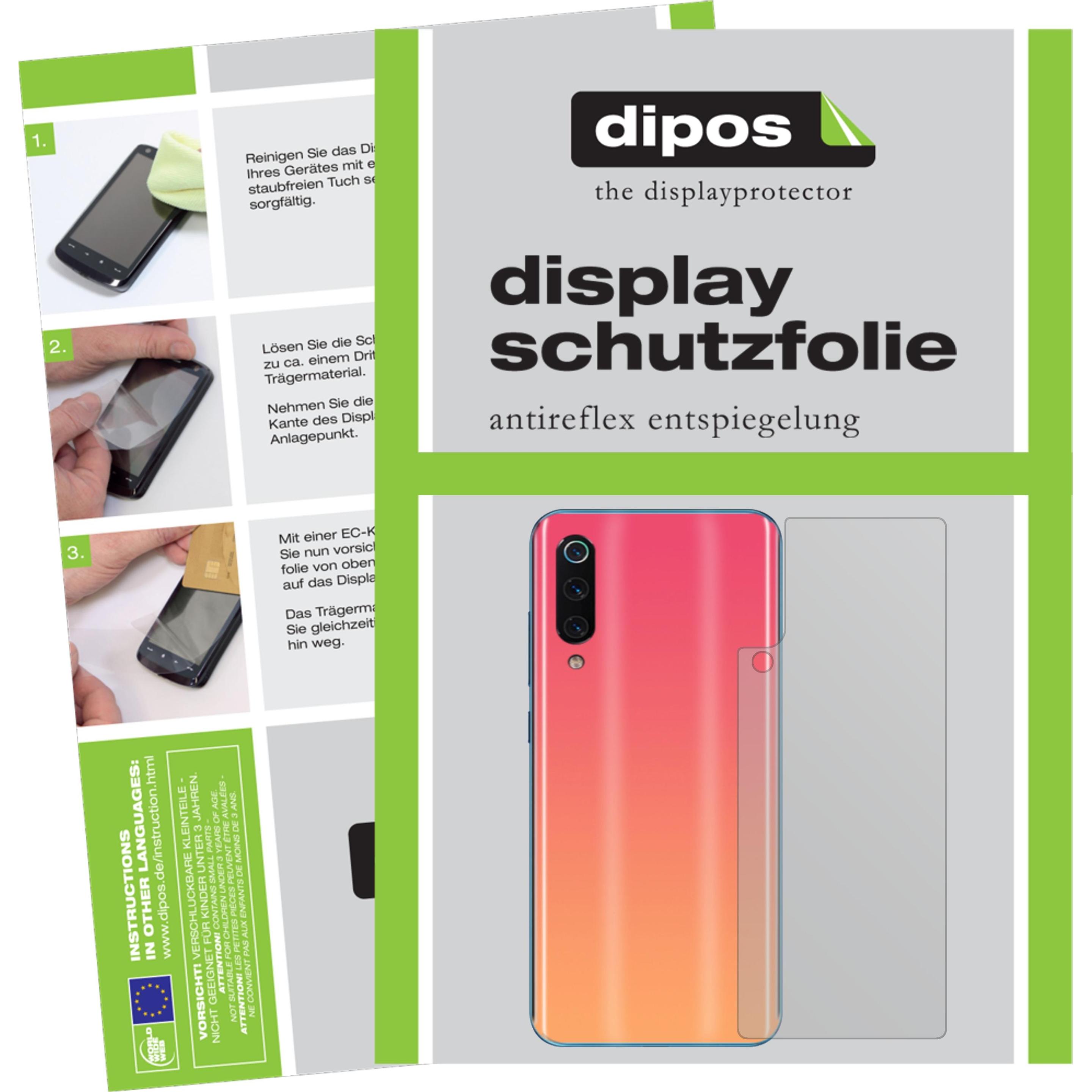 Dipos Displayschutzfolie Antireflex (6 Stück, Xiaomi Mi 9 SE), Smartphone Schutzfolie, Transparent
