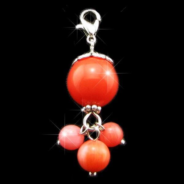 Produktbild Hermex Charm Anhänger für Thomas Sabo / Pandora Armband - Lachs Rosa (Rostfreier Edelstahl)