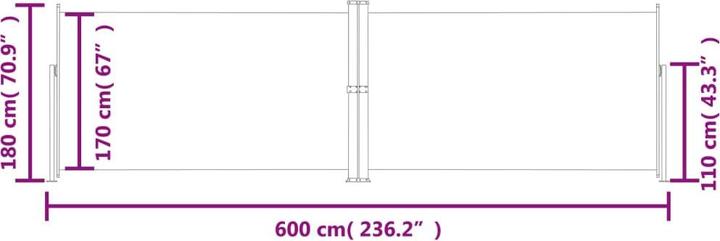 Image du produit vidaXL Powell (6 m)