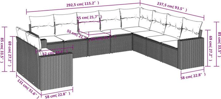 Produktbild vidaXL Gian