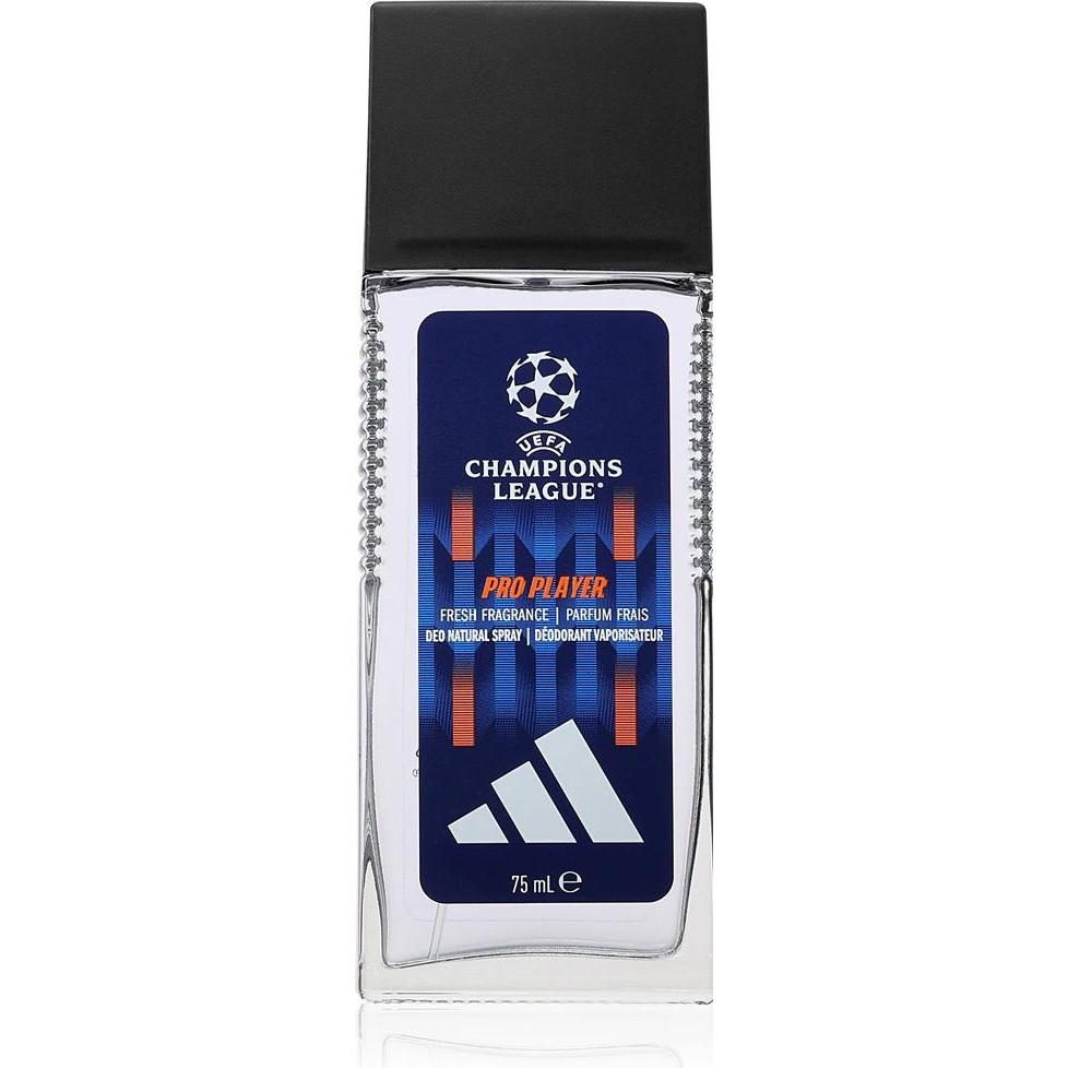 Adidas Uomo Deodorante, Uefa Champions League Pro Player Deodorant Spray 75Ml (Getto Vaporizzato, 75 Ml)