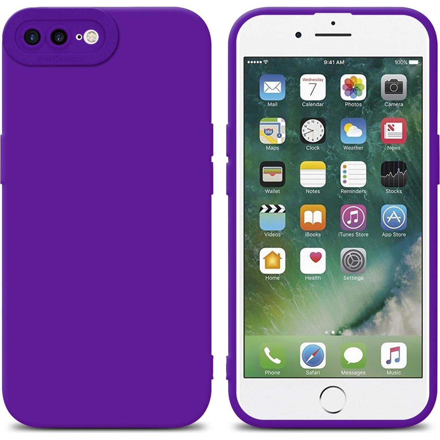 Cadorabo Hülle für Apple iPhone 7 PLUS / 7S PLUS / 8 PLUS im TPU Fluid LM162 Style (Apple iPhone 7 Plus), Smartphone Hül...