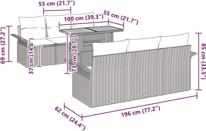 Produktbild vidaXL Bjorn