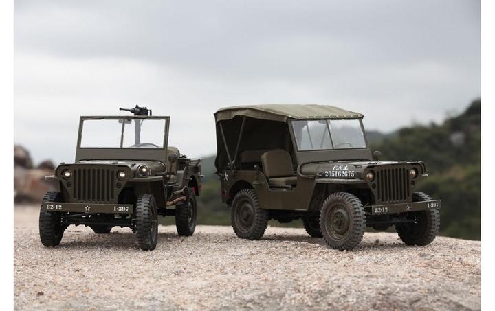 Produktbild RocHobby Modellbau-Dach MG Willys 1:6