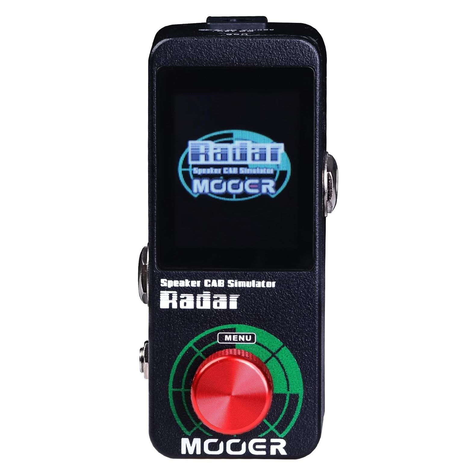 Mooer Radar Luidsprekercabine Simulator (Gitaar), Effectpedaal, Zwart