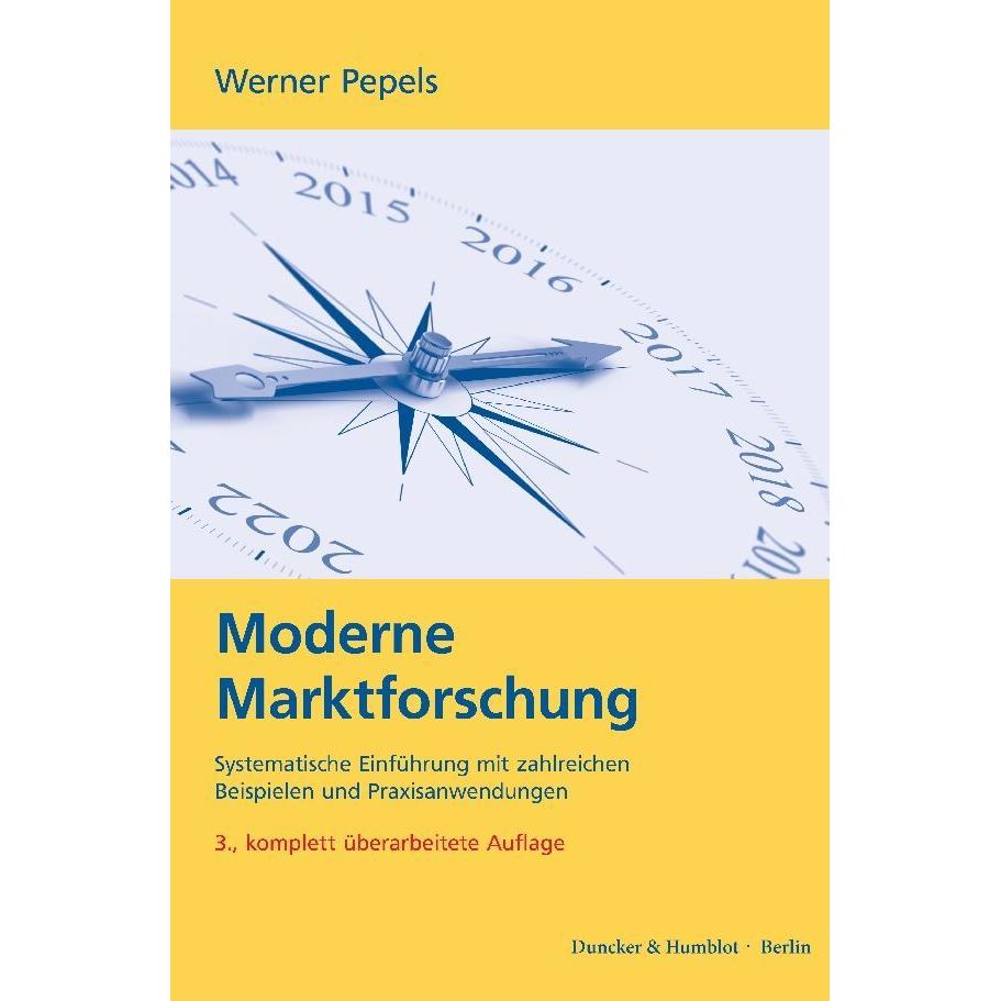 Moderne Marktforschung, Fachbücher von Werner Pepels