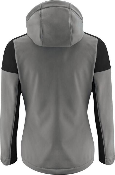 Actual product image Sharp Printer Prime Softshell Jas dames staalgrijs/zwart - maat XS (XS)