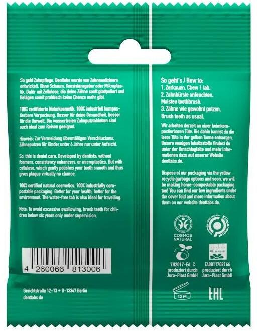 Image du produit Denttabs Onglets de bosse