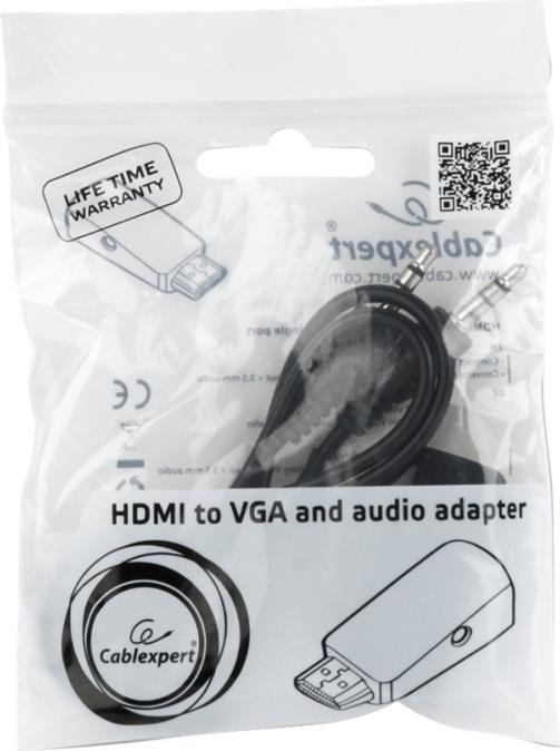 Actual product image Gembird HDMI zu (VGA, 4.40 cm)
