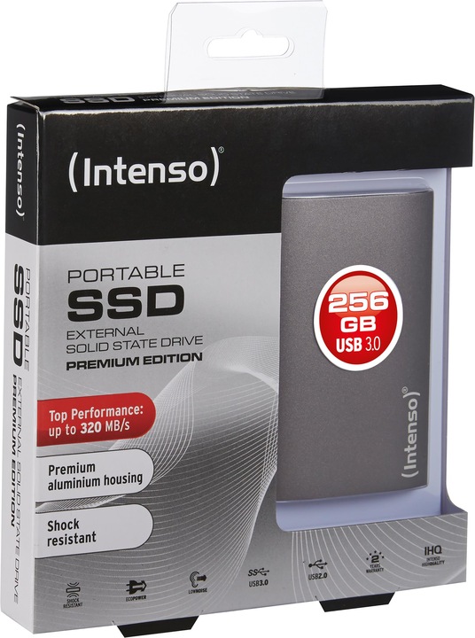 Actual product image Intenso premium edition (256 GB)
