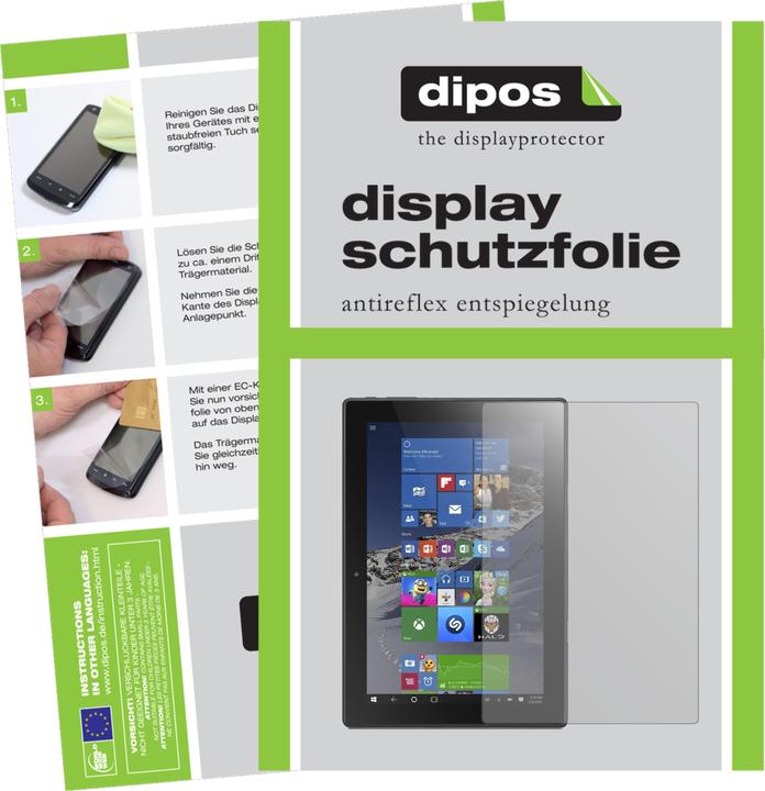 Produktbild Dipos Displayschutzfolie Antireflex (2 Stück, Lenovo Miix 310)